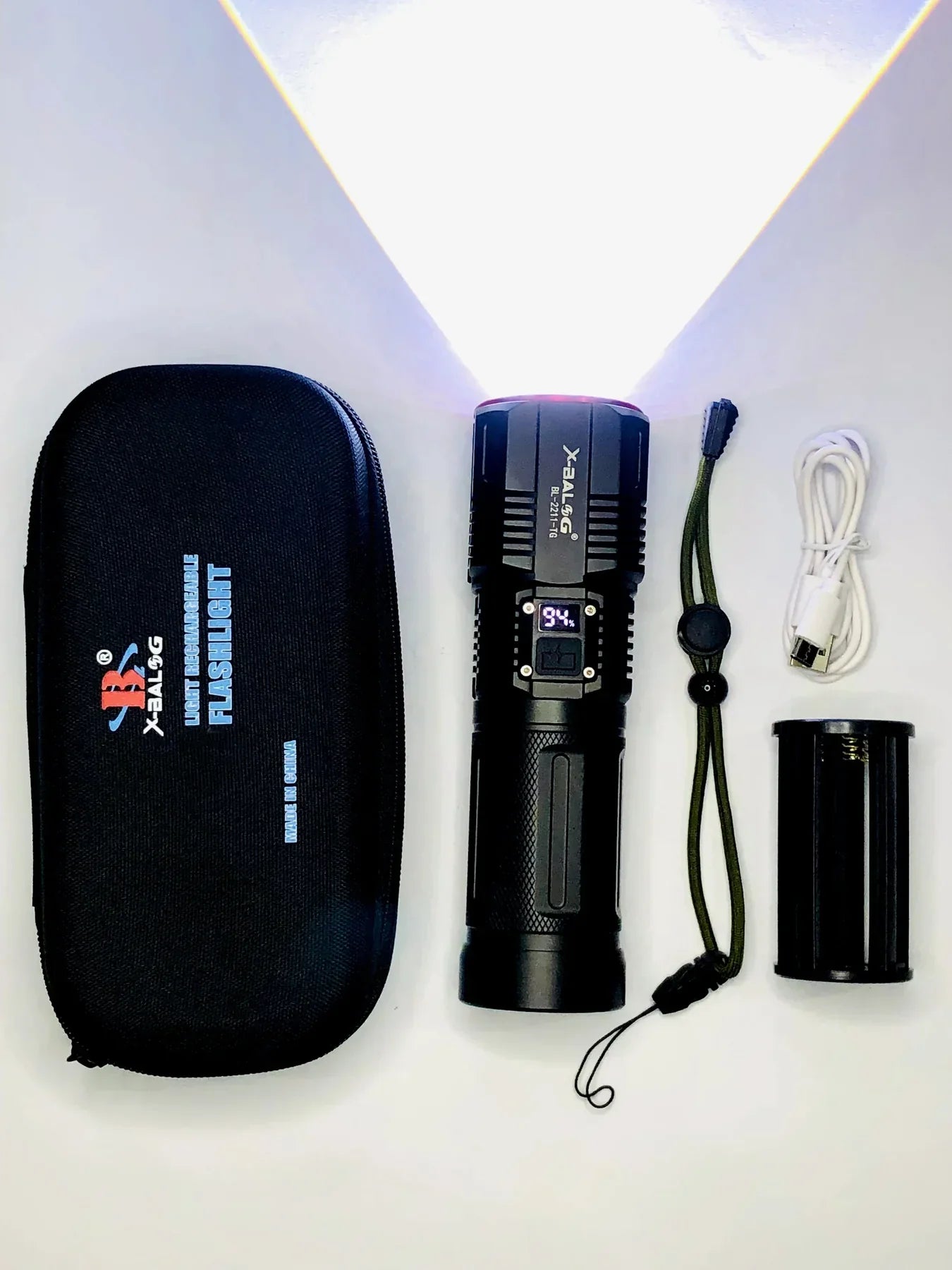 BL-2211 Hand Torch light LED - Battery Power Bank