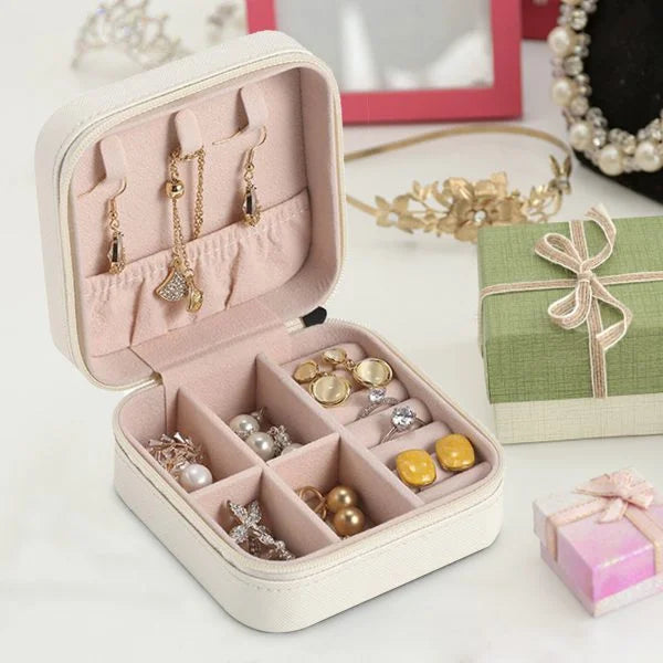 Mini Jewelry Box Organizer (Random Color)