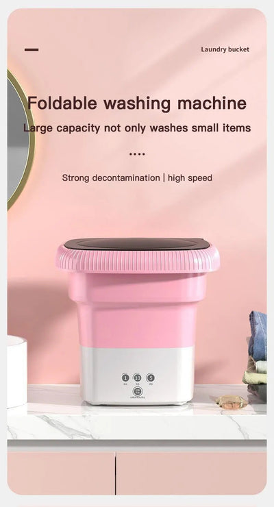 Portable Mini Folding Washing Machine