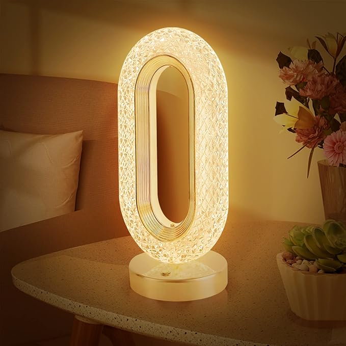 Crystal LED Table Lamp