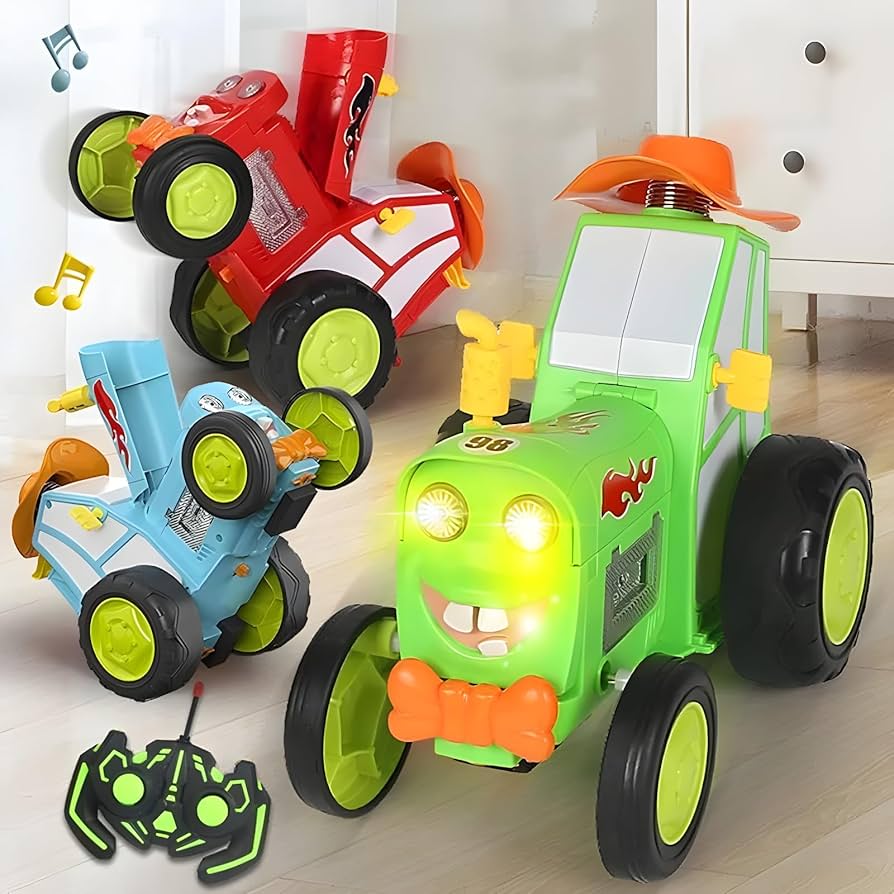 Remote Control Crazy Jumping Tractor Car